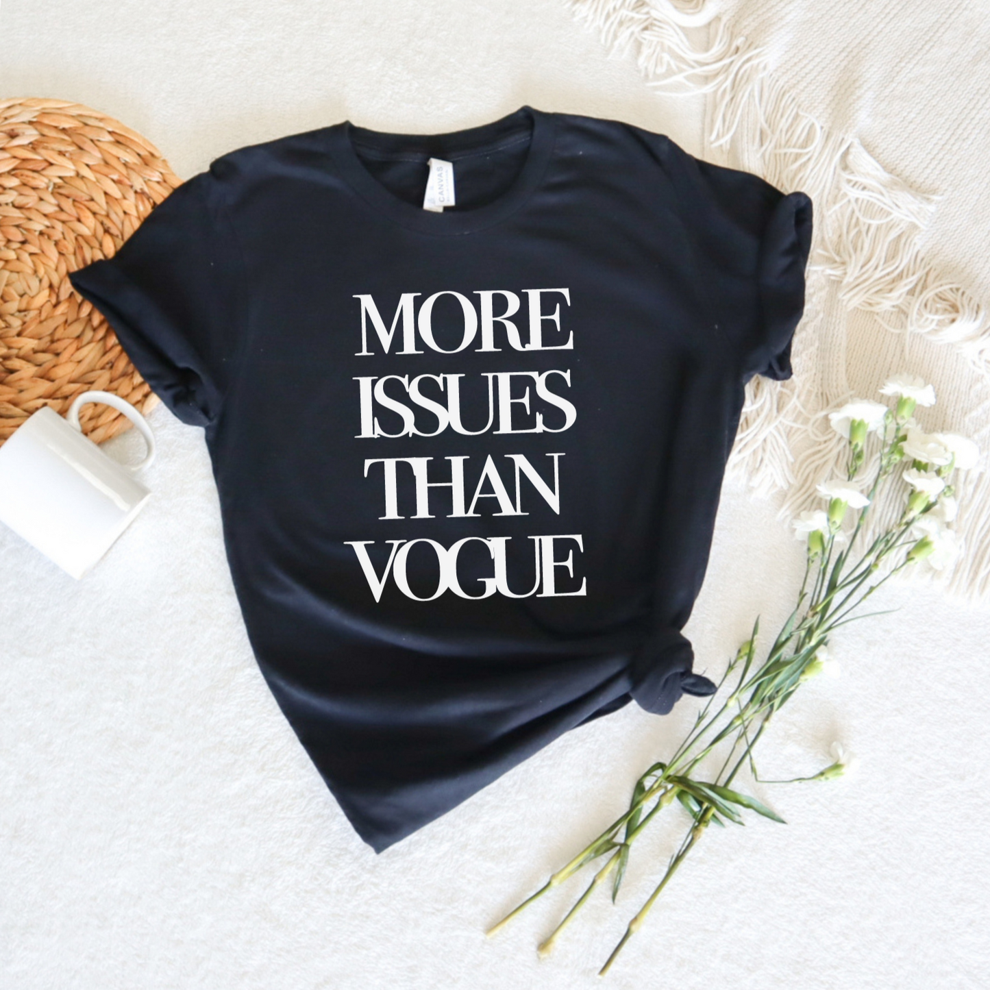 MORE ISSUES THAN VOGUE