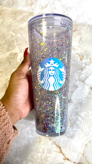 Starbucks Snowglobe Tumbler | Custom Tumbler